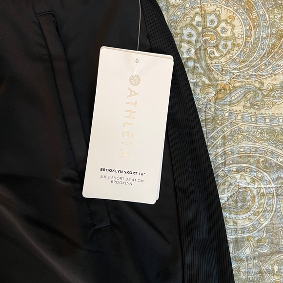 Black Athletic Skort by Athleta - Picture 2 of 5